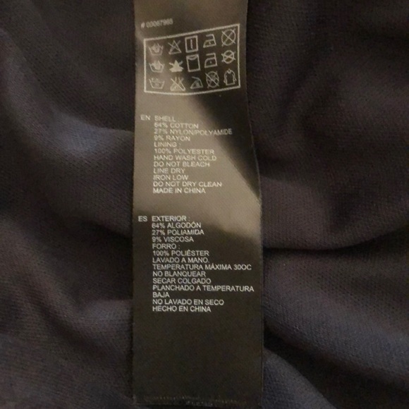 NEW WITH TAGS Forever 21 Lace Tiered Skirt Zip-back with eye-hook. Navy Sz Small - Picture 12 of 13